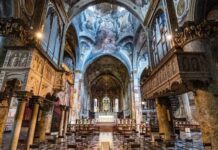 Duomo di Monza, completato il restauro dei Quadroni della navata centrale:
