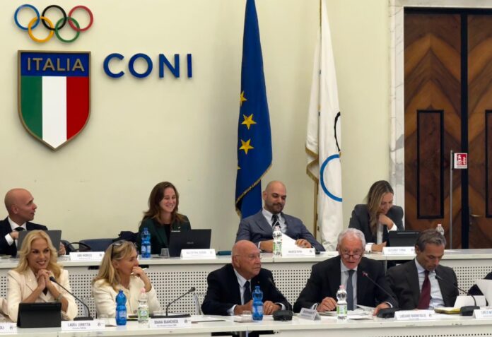 coni roma riunione