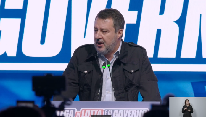 Matteo salvini, congresso Lega ottobre 2026