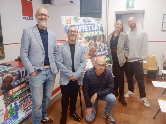 Presentazione Staffetta per il Contratto. ottobre 2026 Varese